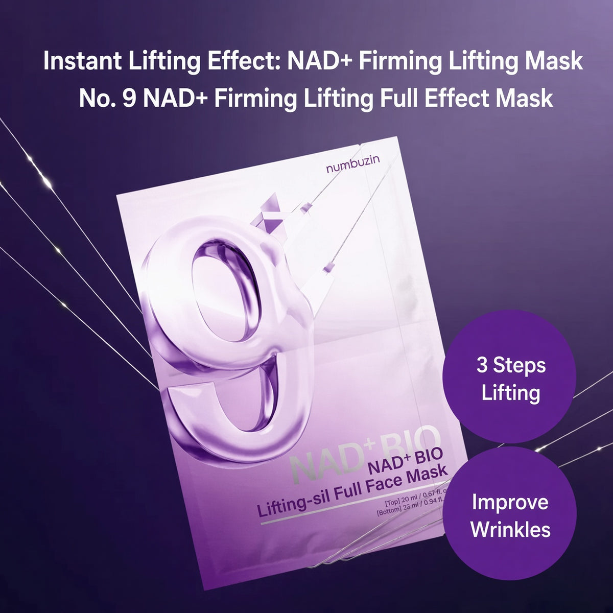 NAD BIO Lifting-sil Full Face Sheet Mask